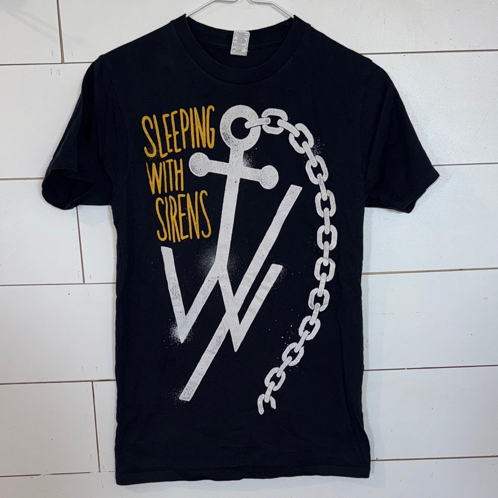 Sleeping With Sirens Black Graphic Tee